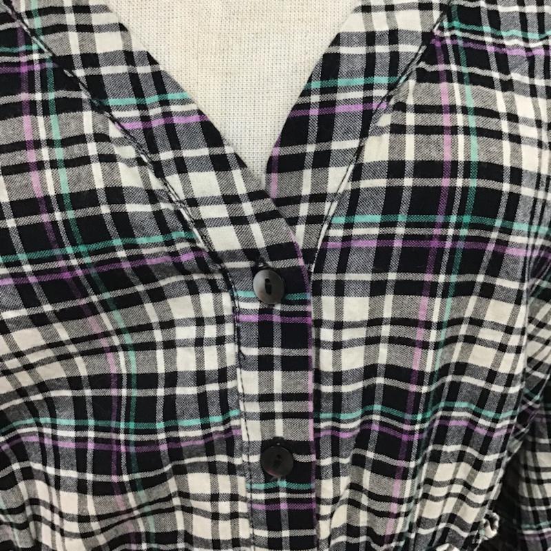 イェッカ ヴェッカ YECCA VECCA ワンピース ひざ丈スカート FREE チェック マルチカラー / マルチカラー /  レディース USED 古着 中古 10073867
