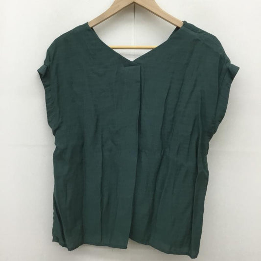 シップス SHIPS カットソー 半袖 無地 緑 / グリーン /  レディース USED 古着 中古 10073945