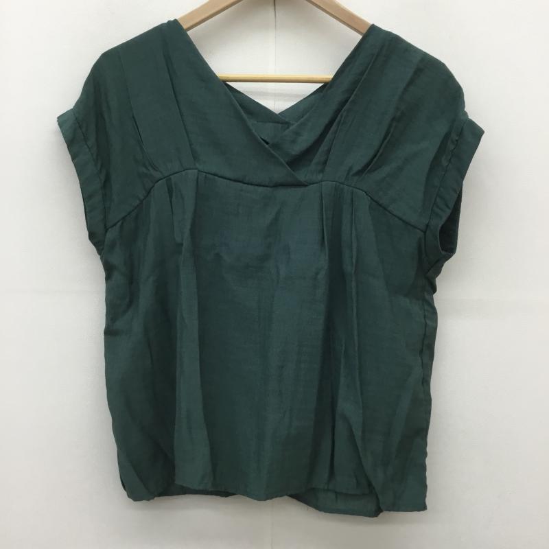 シップス SHIPS カットソー 半袖 無地 緑 / グリーン /  レディース USED 古着 中古 10073945