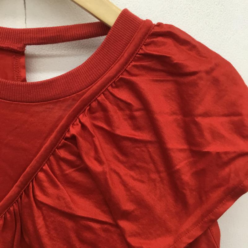 スライ SLY カットソー 半袖 FREE 無地 赤 / レッド /  レディース USED 古着 中古 10073950