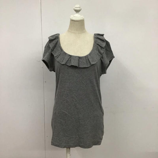 マークバイマークジェイコブス MARC by MARC JACOBS カットソー 半袖 M192627 フリル S 無地 灰 / グレー /  レディース USED 古着 中古 10074019