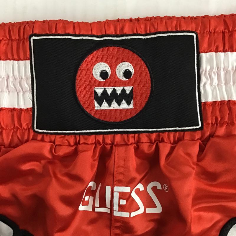 ゲス Guess パンツ ショートパンツ M91B53WBRA0 J BALVIN Thai Logo Shorts タグ付 S 無地 赤 / レッド /  メンズ USED 古着 中古 10074053