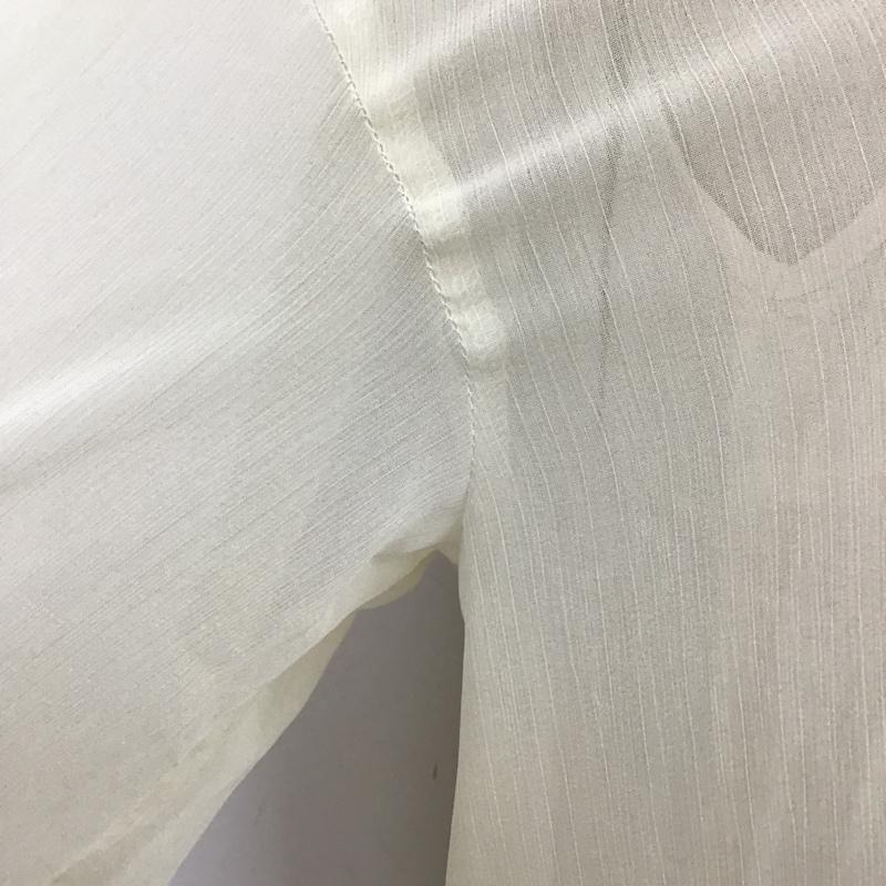 マウジー MOUSSY シャツ、ブラウス 長袖 010CSG30-0960 RUFFLE ブラウス FREE 無地 ベージュ / ベージュ /  レディース USED 古着 中古 10074120