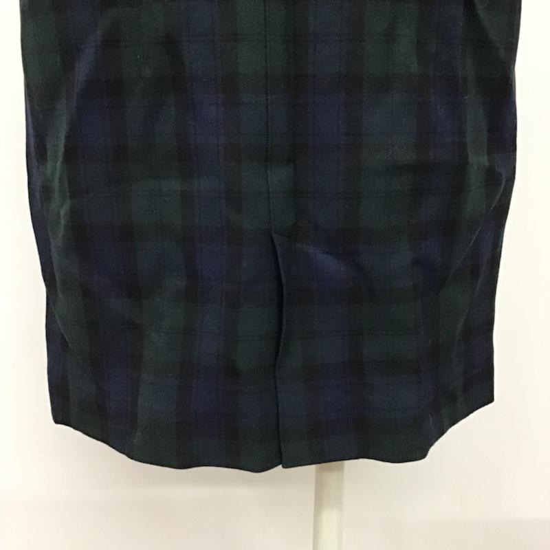 グリーンレーベルリラクシング green label relaxing スカート ひざ丈スカート 38 チェック マルチカラー / マルチカラー /  レディース USED 古着 中古 10074182