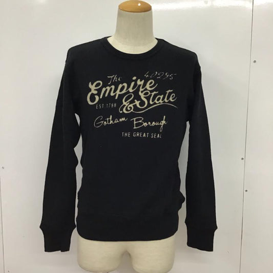 ジェイカレント JEY CURRENT Tシャツ 長袖 タグ付 M ロゴ、文字 黒 / ブラック /  メンズ USED 古着 中古 10074183
