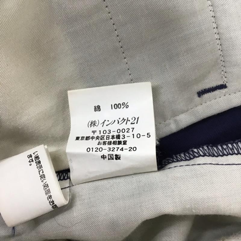 ラルフローレン RALPHLAUREN パンツ スラックス FREE 無地 紺 / ネイビー /  レディース USED 古着 中古 10074204