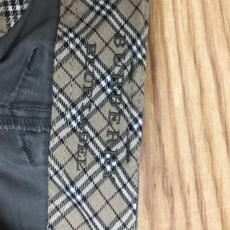 バーバリーブルーレーベル BURBERRY BLUE LABEL パンツ ショートパンツ 38 無地 チャコールグレー / チャコールグレー /  レディース USED 古着 中古 10074215