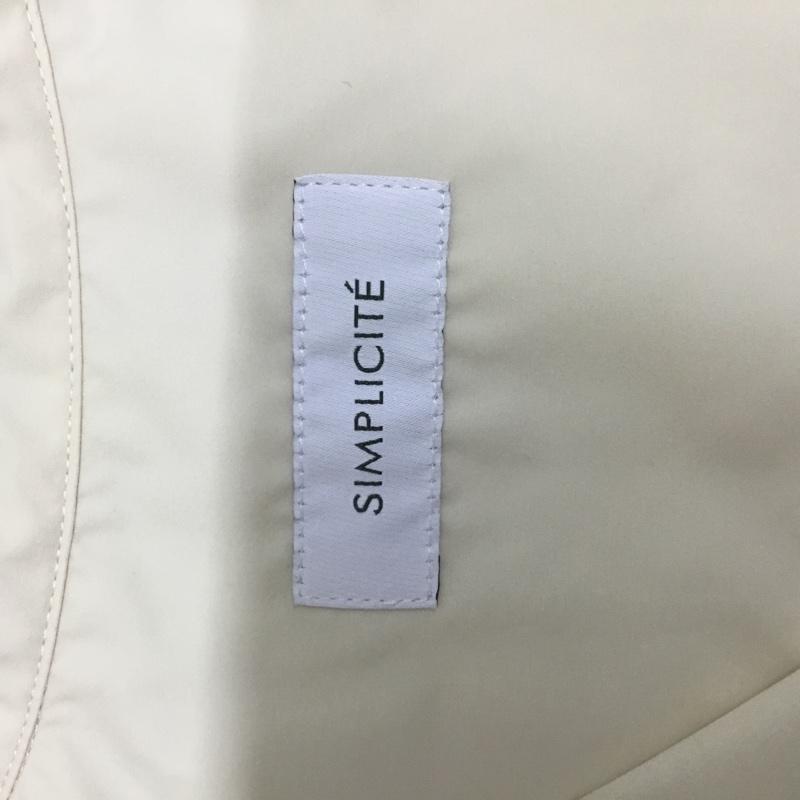 シンプリシテェ Simplicite ワンピース ロングスカート FREE 無地 オフホワイト / オフホワイト /  レディース USED 古着 中古 10074221