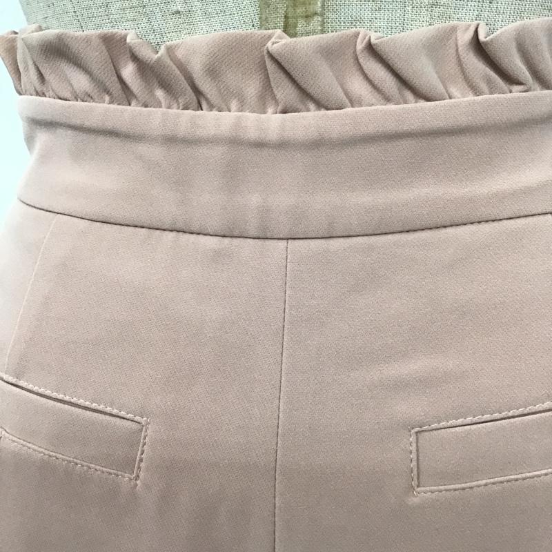 プロポーションボディドレッシング PROPORTION BODY DRESSING ボトムス ボトムス タグ付 121-7130202 Iラインガウチョパンツ 2 無地 桃 / ピンク /  レディース USED 古着 中古 10074436