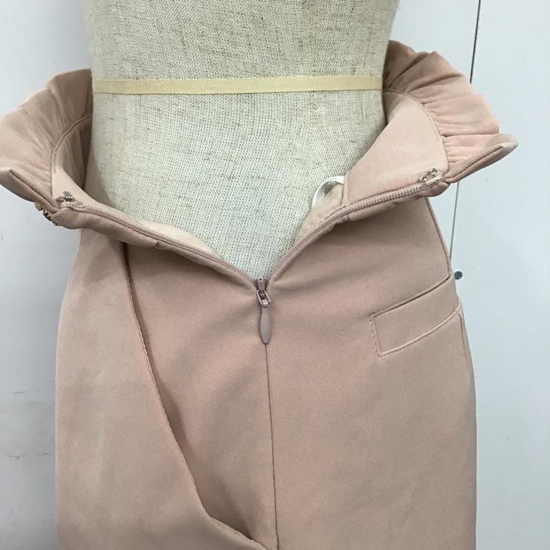 プロポーションボディドレッシング PROPORTION BODY DRESSING ボトムス ボトムス タグ付 121-7130202 Iラインガウチョパンツ 2 無地 桃 / ピンク /  レディース USED 古着 中古 10074436
