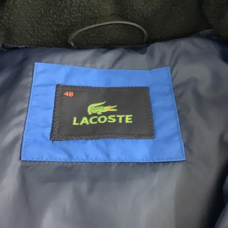 ラコステ LACOSTE ベスト ベスト ダウンベスト 48 無地 青 / ブルー /  メンズ USED 古着 中古 10074544