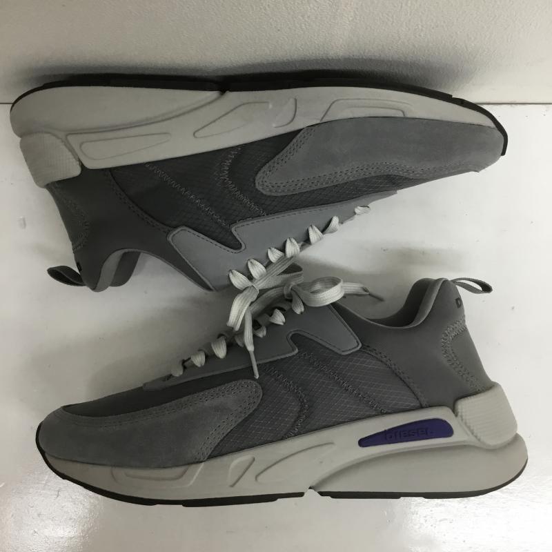 ディーゼル DIESEL スニーカー スニーカー S-SERENDIPITY 27.0cm ロゴ、文字 灰 / グレー /  メンズ USED 古着 中古 10074640