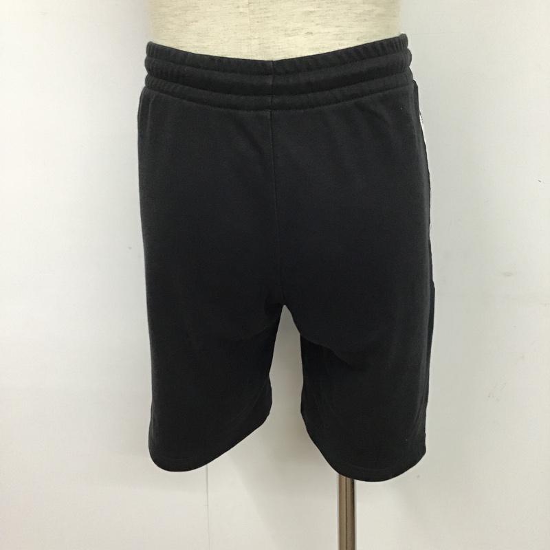 アディダス adidas パンツ ショートパンツ ハーフパンツ M 無地 黒 / ブラック /  メンズ USED 古着 中古 10074733