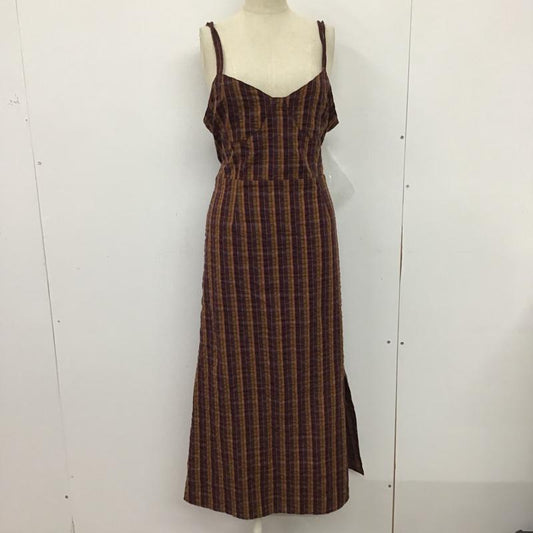 スライ SLY ワンピース ロングスカート 030CAZ33-4080 TOSCA CHECK JUMPER SK タグ付 2 チェック マルチカラー / マルチカラー /  レディース USED 古着 中古 10074806