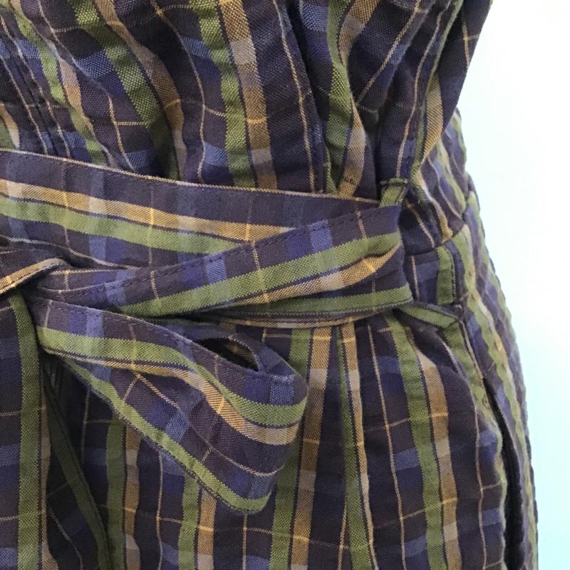 スライ SLY ワンピース ロングスカート 030CAZ33-4080 TOSCA CHECK JUMPER SK タグ付 2 チェック マルチカラー / マルチカラー /  レディース USED 古着 中古 10074806