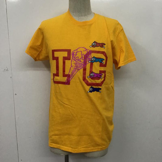 アイスクリーム ICECREAM Tシャツ 半袖 M プリント 黄 / イエロー /  メンズ USED 古着 中古 10074870