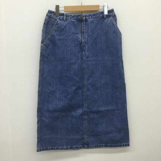 エルエルビーン L.L.Bean スカート ロングスカート 無地 青 / ブルー /  レディース USED 古着 中古 10074902
