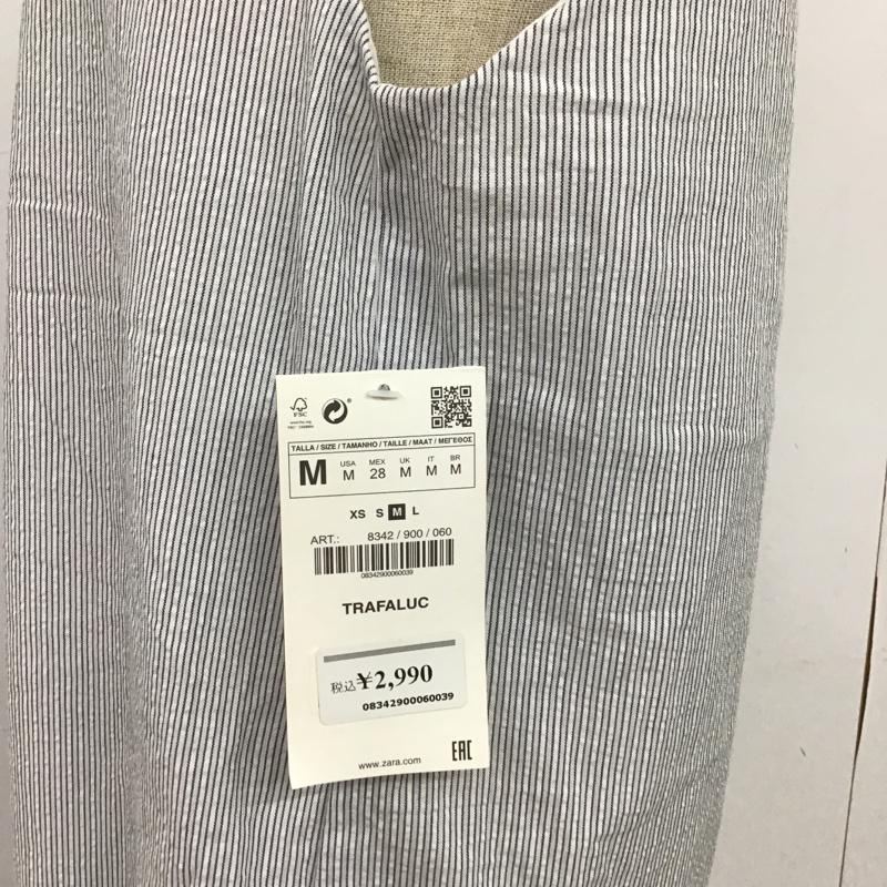ザラ ZARA サロペット・オーバーオール サロペット、オーバーオール タグ付 M ストライプ マルチカラー / マルチカラー /  レディース USED 古着 中古 10074952