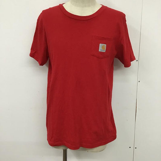 カーハート Carhartt Tシャツ 半袖 XL 無地 赤 / レッド /  メンズ USED 古着 中古 10075010