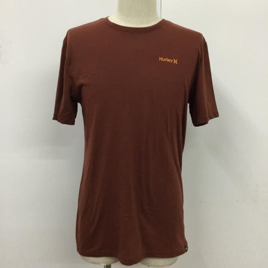 ハーレー Hurley Tシャツ 半袖 M 無地 X ロゴ、文字 茶 / ブラウン /  メンズ USED 古着 中古 10075033