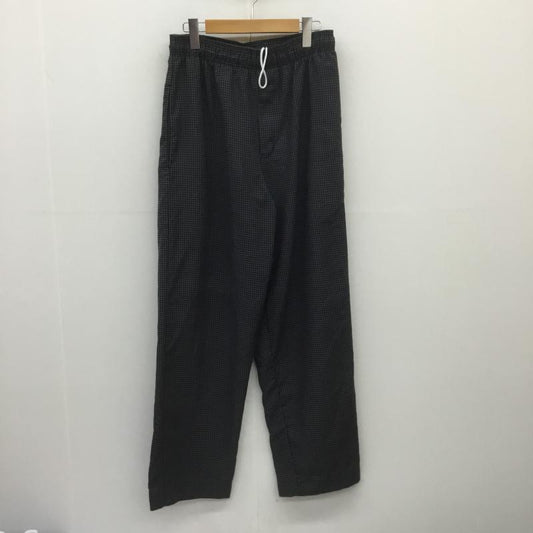 ユーズドクロージング used clothes パンツ スラックス UNCOMMON THREADS アンコモンスレッズ イージーパンツ S 千鳥格子 黒 / ブラック /  メンズ USED 古着 中古 10075047