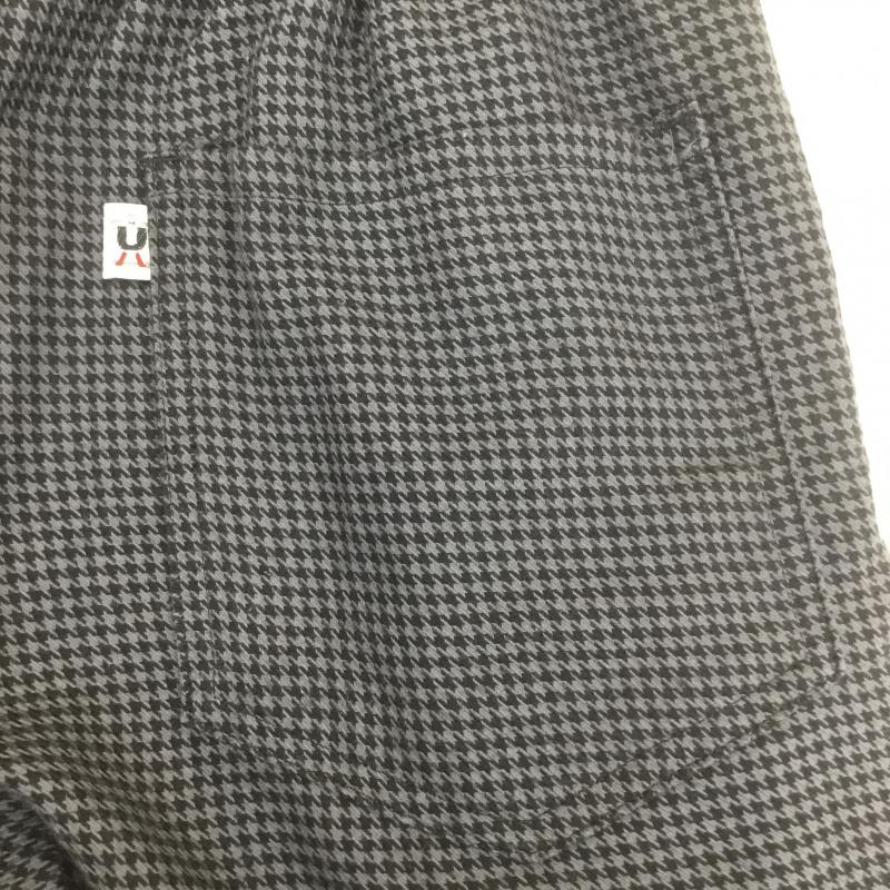 ユーズドクロージング used clothes パンツ スラックス UNCOMMON THREADS アンコモンスレッズ イージーパンツ S 千鳥格子 黒 / ブラック /  メンズ USED 古着 中古 10075047