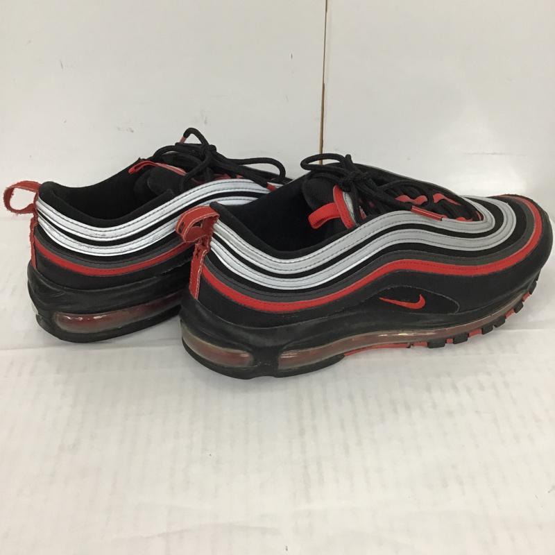 ナイキ NIKE スニーカー スニーカー 921826 014 AIR MAX 97 27cm 27.0cm ワンポイント 黒 / ブラック / X 灰 / グレー / X 赤 / レッド /  メンズ USED 古着 中古 10075186