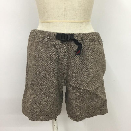 グラミチ GRAMICCI パンツ ショートパンツ S 無地 茶 / ブラウン /  レディース USED 古着 中古 10075280