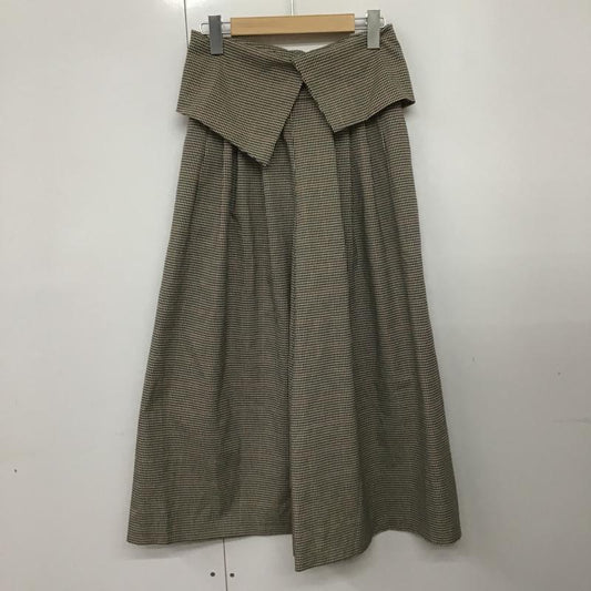 ザラウーマン ZARA WOMAN ボトムス ボトムス ワイドパンツ XS チェック マルチカラー / マルチカラー /  レディース USED 古着 中古 10075372