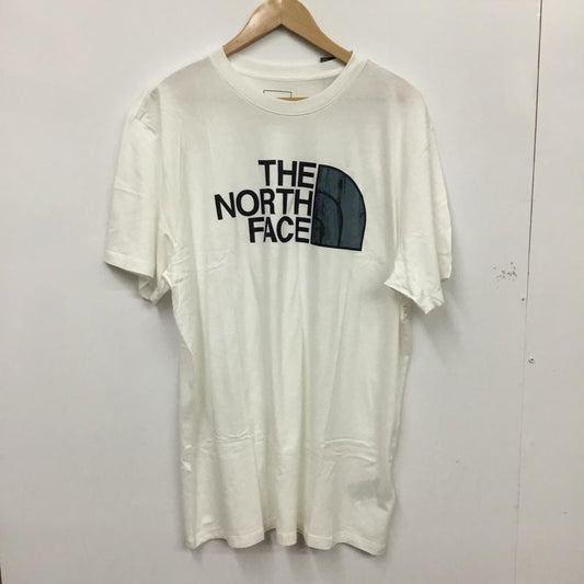 ザノースフェイス THE NORTH FACE Tシャツ 半袖 NF0A4M4P523 タグ付 XL ロゴ、文字 X プリント 白 / ホワイト /  メンズ USED 古着 中古 10075535