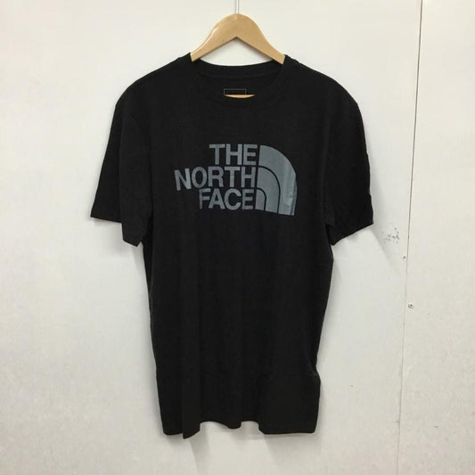 ザノースフェイス THE NORTH FACE Tシャツ 半袖 NF0A4M4PKT0 タグ付 M ロゴ、文字 X プリント 黒 / ブラック /  メンズ USED 古着 中古 10075540