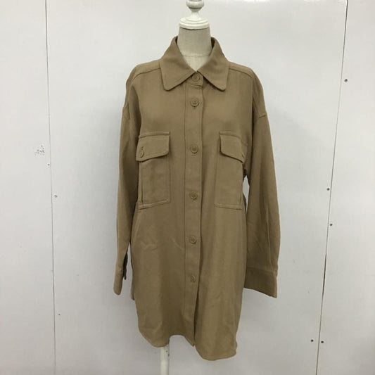 グローバルワーク GLOBAL WORK ジャケット、上着 ジャケット、ブレザー FREE 無地 ベージュ / ベージュ /  レディース USED 古着 中古 10075636