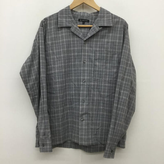 グローバルワーク GLOBAL WORK シャツ、ブラウス 長袖 S チェック 灰 / グレー /  メンズ USED 古着 中古 10075712