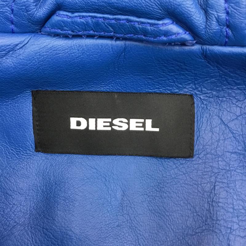 ディーゼル DIESEL ジャケット、上着 レザージャケット S 青 / ブルー /  メンズ USED 古着 中古 10075716
