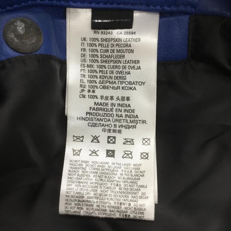ディーゼル DIESEL ジャケット、上着 レザージャケット S 青 / ブルー /  メンズ USED 古着 中古 10075716