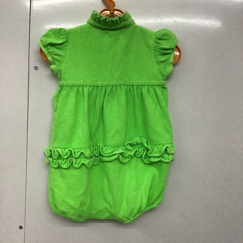 ラルフローレン RALPHLAUREN ウェア ウェア ベビー 75cm ロンパース 半袖 ワンポイント 薄緑 / ライトグリーン /  ガールズ USED 古着 中古 10076007