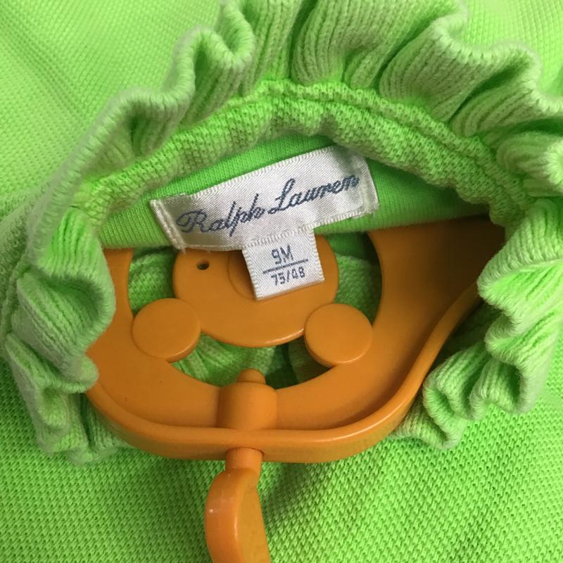 ラルフローレン RALPHLAUREN ウェア ウェア ベビー 75cm ロンパース 半袖 ワンポイント 薄緑 / ライトグリーン /  ガールズ USED 古着 中古 10076007