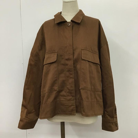 アーバンリサーチ URBAN RESEARCH ジャケット、上着 ジャケット、ブレザー WH94-27M002 オーバーワークシャツ FREE 無地 ダークブラウン / ダークブラウン /  レディース USED 古着 中古 10076055