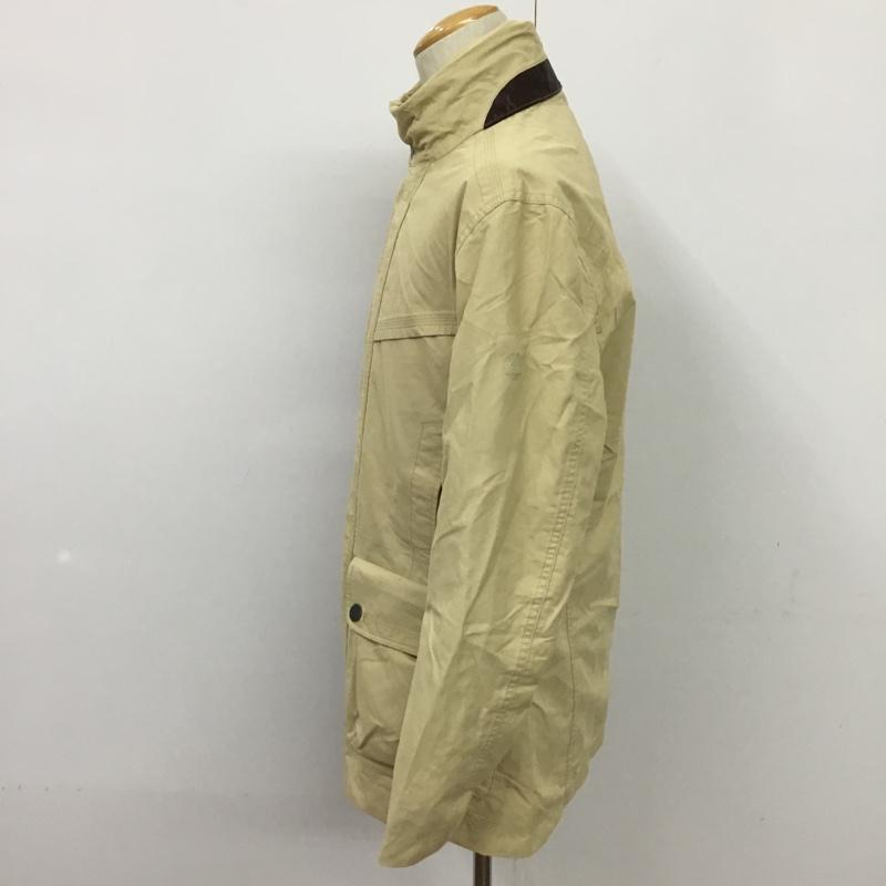 ティンバーランド Timberland ジャケット、上着 ジャケット、ブレザー 89650 マウンテンパーカー S 無地 ベージュ / ベージュ / X ダークブラウン / ダークブラウン /  メンズ USED 古着 中古 10076098