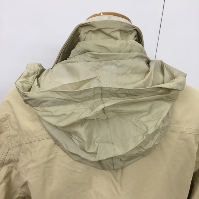 ティンバーランド Timberland ジャケット、上着 ジャケット、ブレザー 89650 マウンテンパーカー S 無地 ベージュ / ベージュ / X ダークブラウン / ダークブラウン /  メンズ USED 古着 中古 10076098
