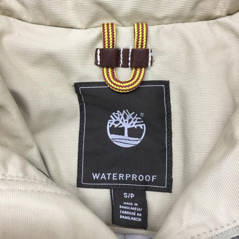 ティンバーランド Timberland ジャケット、上着 ジャケット、ブレザー 89650 マウンテンパーカー S 無地 ベージュ / ベージュ / X ダークブラウン / ダークブラウン /  メンズ USED 古着 中古 10076098