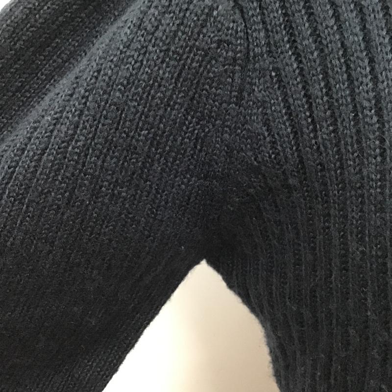 ティティーアンドコー titty&Co. ワンピース ひざ丈スカート 042-316-462 ニット S 無地 紺 / ネイビー /  レディース USED 古着 中古 10076188