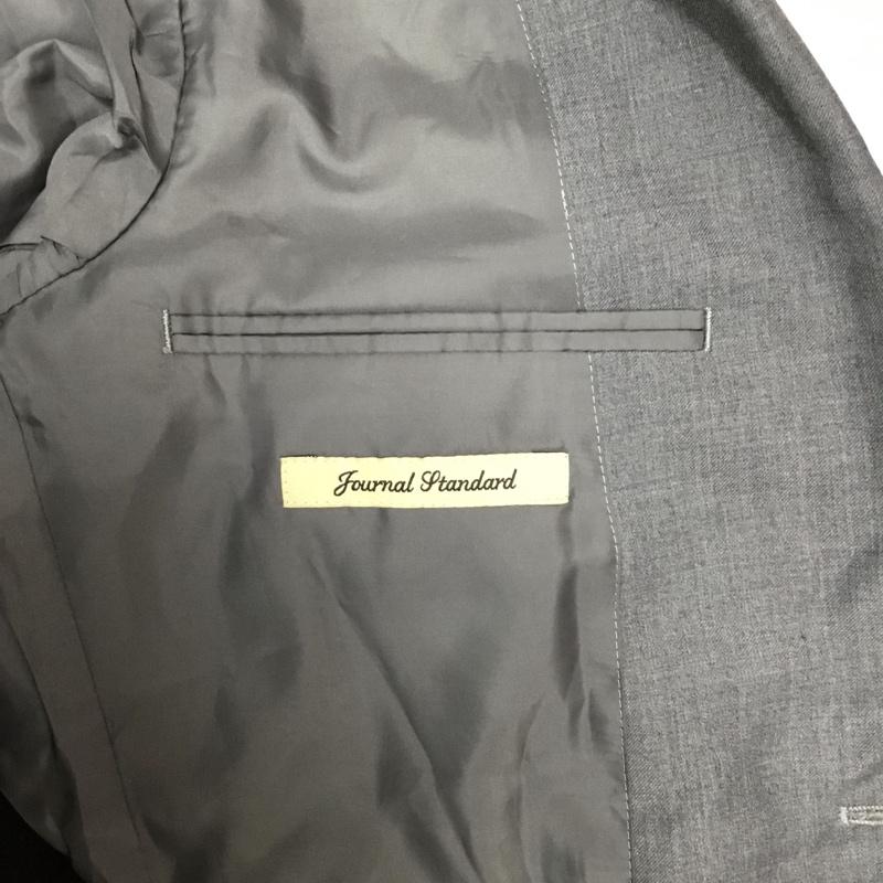 ジャーナルスタンダード JOURNAL STANDARD ジャケット、上着 ジャケット、ブレザー 15-010-600-8220-3-0 テーラード M 無地 灰 / グレー /  メンズ USED 古着 中古 10076256
