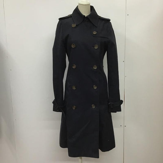 マウジー MOUSSY コート トレンチコート 0107S130-2510 1 無地 紺 / ネイビー /  レディース USED 古着 中古 10076291