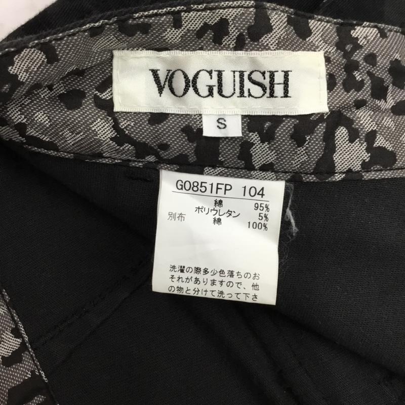 ヴォーギッシュ VOGUISH パンツ ワークパンツ、ペインターパンツ G0851FP ストレッチ S カモフラージュ柄・迷彩 黒 / ブラック / X ダークグレー / ダークグレー /  メンズ USED 古着 中古 10076307