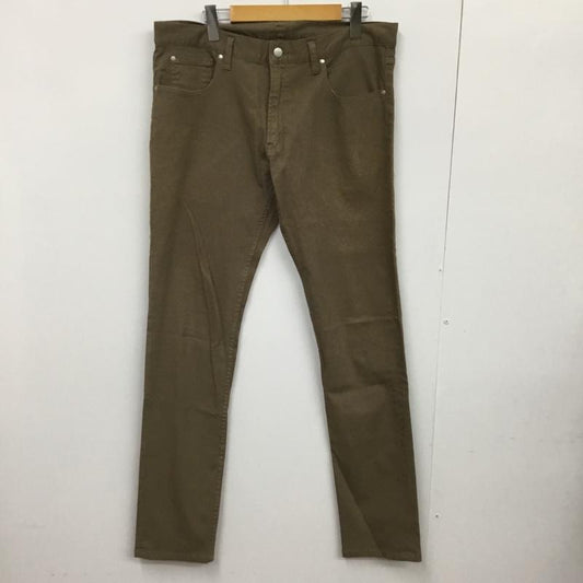 ジュンレッド JUNRed パンツ ワークパンツ、ペインターパンツ 51089 ストレッチ LL 無地 茶 / ブラウン /  メンズ USED 古着 中古 10076308
