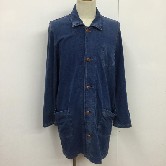 インディゴス IN.DI.GO.S ジャケット、上着 ジャケット、ブレザー ショップコート L 無地 インディゴ / インディゴ /  メンズ USED 古着 中古 10076314