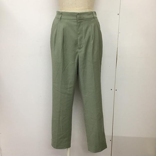 ローリーズファーム LOWRYS FARM パンツ スラックス M 無地 黄緑 / イエローグリーン /  レディース USED 古着 中古 10076344