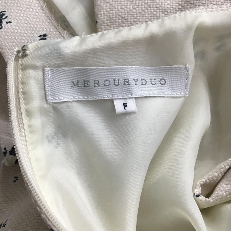 マーキュリーデュオ MERCURYDUO ワンピース ミニスカート FREE 総柄 マルチカラー / マルチカラー /  レディース USED 古着 中古 10076354