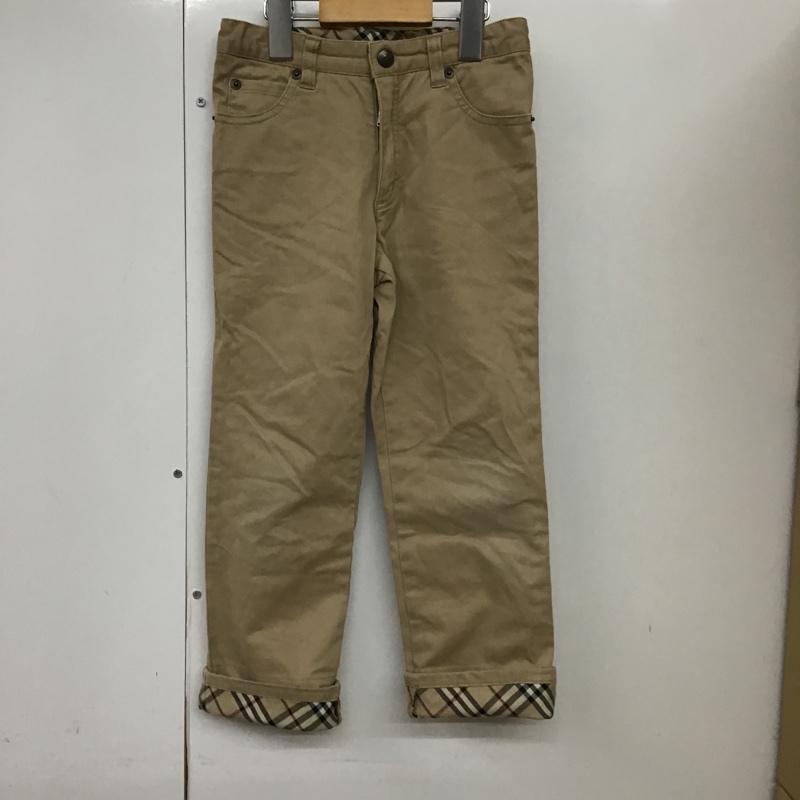 バーバリーロンドン Burberry London パンツ チノパン BQ895-326-40 キッズ 110cm ストレッチ 110cm 無地 ベージュ / ベージュ /  ボーイズ USED 古着 中古 10076493